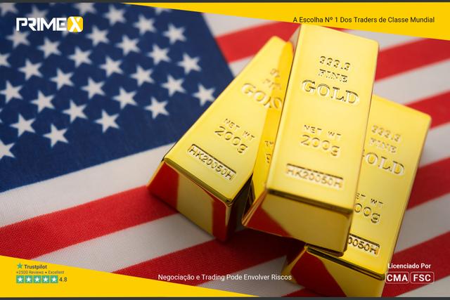 Ouro Permanece Limitado em US$ 4.350 com Rendimentos Altos das Treasuries e Fed Hawkish